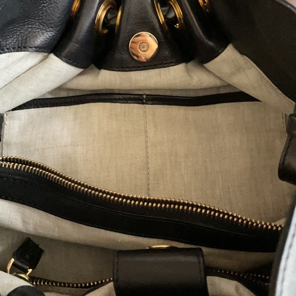 Michael Kors Collection Handbag in Black Leather - Picture 12 of 17